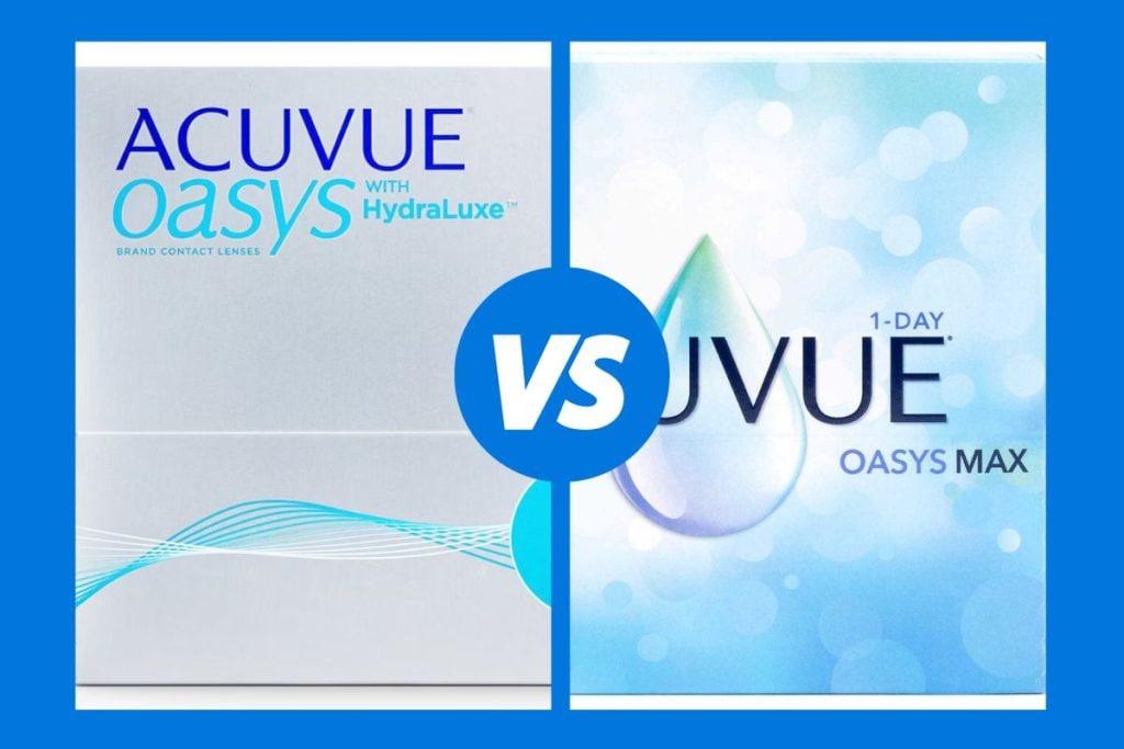 ACUVUE OASYS 1DAY vs ACUVUE OASYS MAX 1Day