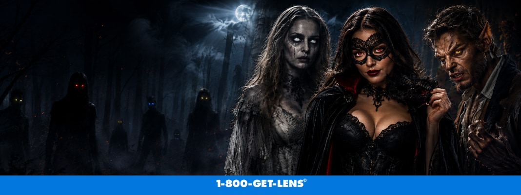 Which Contact Lenses Match Your Halloween Costume?