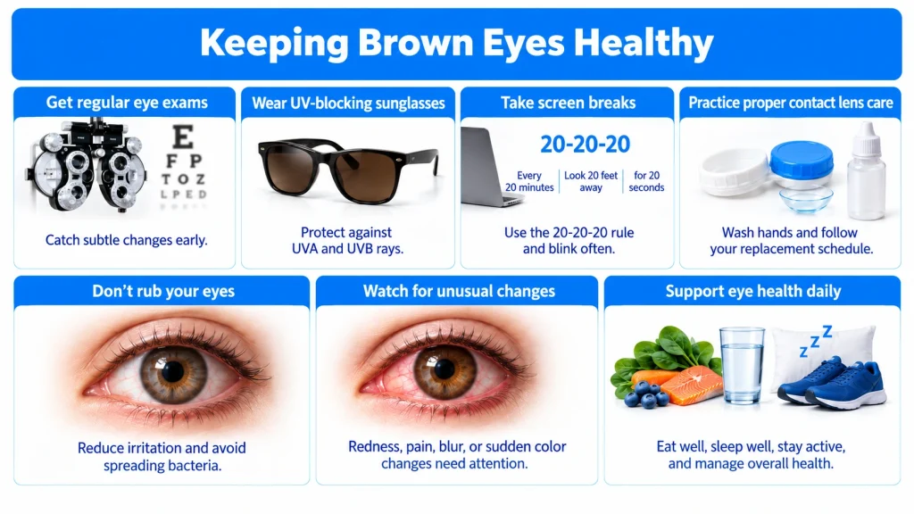 How To Keep Your Brown Eyes Healthy