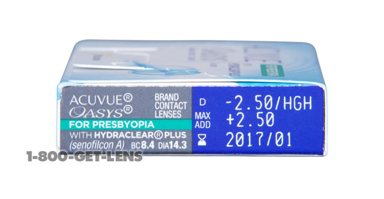 Acuvue Oasys for Presbyopia Rx