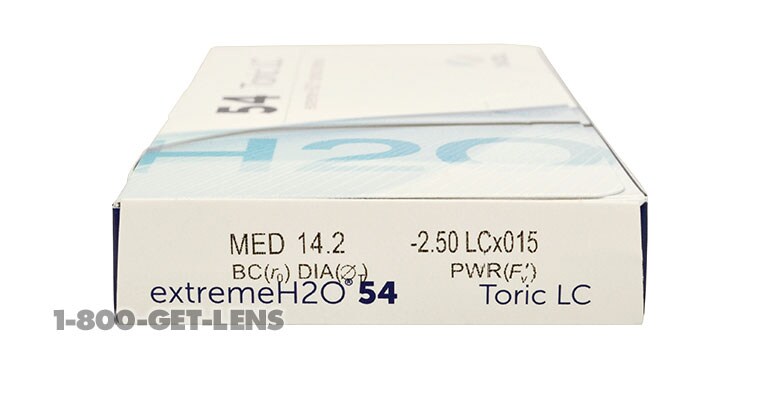 Extreme H2O 54% Toric Rx